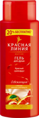 Гель для душа Красная линия