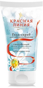 гель-скраб для лица Красная линия