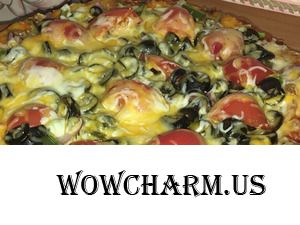 Что поднимет настроение? Очень вкусная, самая настоящая домашняя пицца!