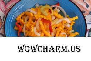 Цвет настроения- оранжевый! Вкусная маринованная тыква с овощами