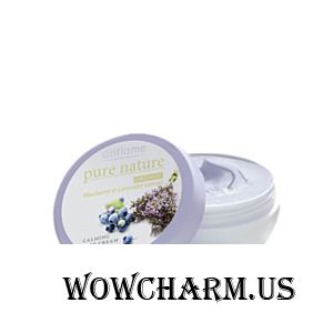 Oriflame / Крем для лица Pure Nature Organic Blueberry & Lavender extract Calming Face Cream