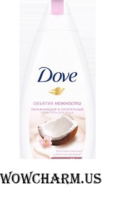 DOVE / Крем-гель для душа Кокосовое молочко и лепестки жасмина