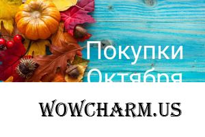 Покупки октября.