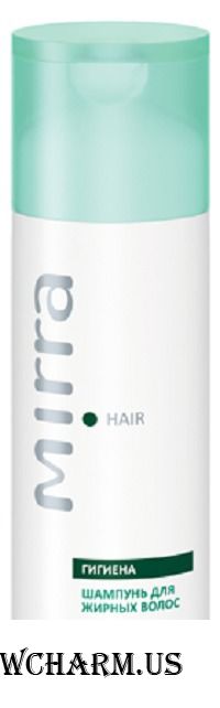 MIRRA / HAIR Шампунь для жирных волос с протеинами злаков и пихтой сибирской