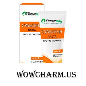 "BIТЭКС" / СУЛЬСЕНА Паста против перхоти 1%