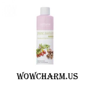 Oriflame / Молочко для лица Pure Nature Organic Hazelnut & Goji berry Protecting 2-in-1 Cleanser