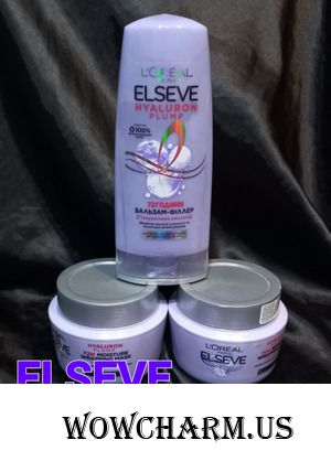 Шикарные волосы с филлером ELSEVE HYALURON PLUMP от L'OREAL.