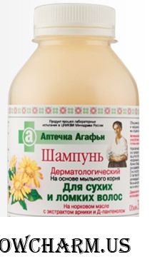 "Рецепты бабушки Агафьи" / Аптечка Агафьи Шампунь для сухих и ломких волос
