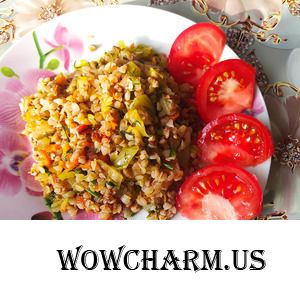 Гречка с овощами