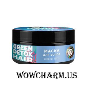 "Дом Природы" / Маска для волос "Усиление роста" Green Detox Hair