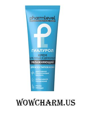 Pharmlevel / Крем для лица и декольте с гиалуроновой кислотой Гиалурол