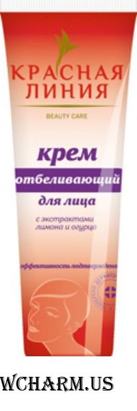 "Красная линия" / Крем отбеливающий для лица