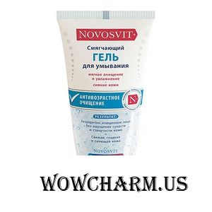 Novosvit / Гель для лица Смягчающий гель для умывания