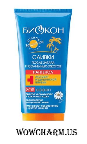 "Биокон" / Крем после загара Сливки после загара и солнечных ожогов