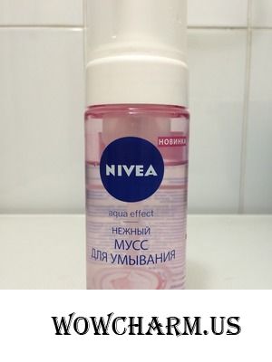 Нежный мусс для умывания NIVEA для сухой кожи
