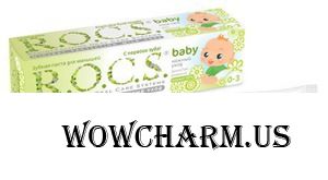 R.O.C.S / Зубная паста Baby mild care with camomile