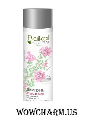 Baikal Herbals / Шампунь для тонких и тусклых волос «Объем и сила»