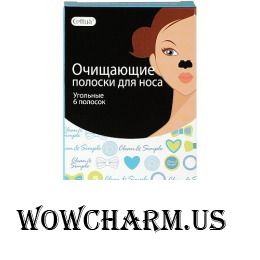 Cettua / Очищающие полоски для носа угольные