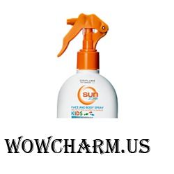Oriflame / Солнцезащитное молочко-спрей Face and Body Spray KIDS SPF 25 Medium