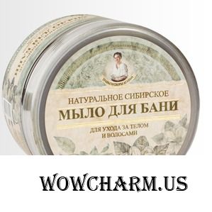 "Рецепты бабушки Агафьи" / Черное мыло для бани