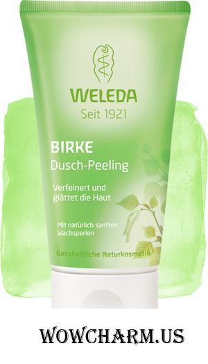 WELEDA / Гель-пилинг Березовый пилинг для душа