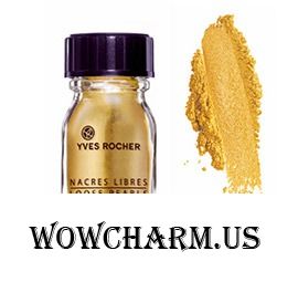 Yves Rocher / Рассыпчатые Тени для Век Nacres Libres Loose Pearls "Минералы&Растения"