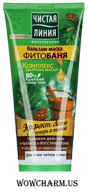 "Чистая линия" / Бальзам-маска "Фитобаня"
