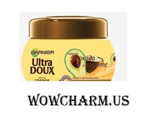 GARNIER / Маска дя волос Ultra Doux Восстановление и Питание с маслами авокадо и карите