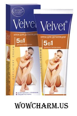 Velvet / Крем для депиляции 5 в 1 на основе комплексов SymRelief и Plantafluid