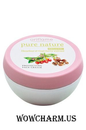 Oriflame / Крем для лица Pure Nature Organic Hazelnut & Goji berry Protecting Face Cream