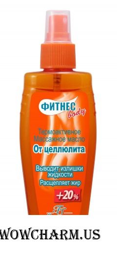 Floresan / Термоактивное массажное масло "От целлюлита"