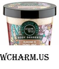 organic shop / Скраб для тела Almond Honey&Milk обновляющий