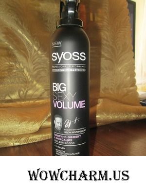 Двойной объем и естественность с лаком для волос Big Sexy Volume