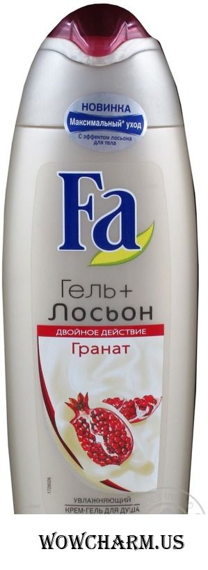 Fa / Крем-гель для душа Гранат