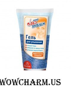 Floresan / Гель для мытья лица эффективное очищение "Лицо без проблем"