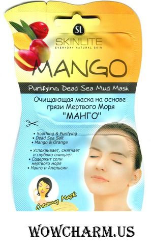 Skinlite / Маска для лица Purifying Dead Sea Mud Mask Mango