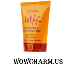 Faberlic / Крем для лица солнцезащитный SPF 30 серии LETO