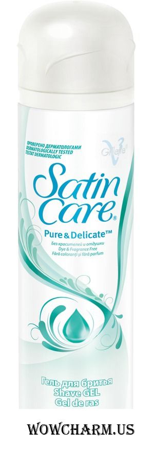 SATIN CARE / Гель для бритья Pure & Delicate