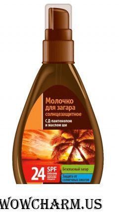 Floresan / Солнцезащитное молочко для загара SPF 24 "Пальмовый рай"