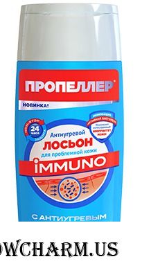 "Пропеллер" / Лосьон для лица Антиугревой лосьон для проблемной кожи