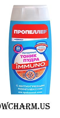 "Пропеллер" / Матирующая тоник-пудра для проблемной кожи