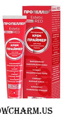 "Пропеллер" / Матирующий Крем - Праймер для лица с расширенными порами