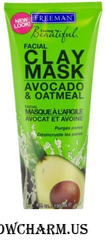 Freeman / Маска для лица Facial Clay Mask avocado & oatmeal
