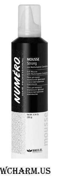 Brelil Professional / NUMERO STYLING Mousse STRONG Мусс сильной фиксации