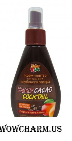 Floresan / Крем-нектар для получения глубокого загара "DEEP CACAO COCKTAIL"