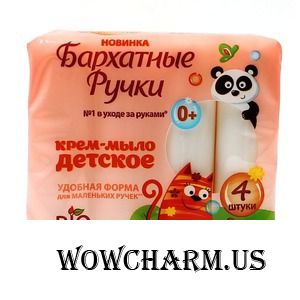 "Бархатные ручки" / крем-мыло детское