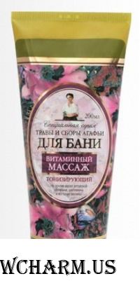 "Рецепты бабушки Агафьи" / массаж витаминный для бани тонизирующий Травы и Сборы Агафьи